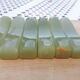 Jade style natural stone knife holder (6 pieces)