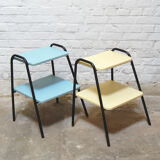 Pair of bedside tables by Pierre Guariche for Trefac - Meurop 1958