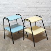 Pair of bedside tables by Pierre Guariche for Trefac - Meurop 1958