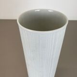 Large 32cm Op Art Vase Vase Heinrich Fuchs for Hutschenreuther, Germany, 1970s