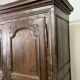 Louis XV carved wooden wardrobe from the 18th century