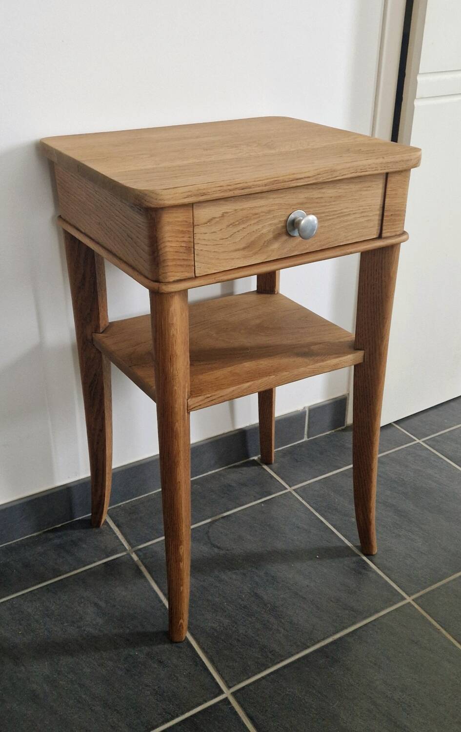 1940s oak side table