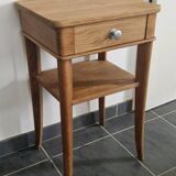1940s oak side table