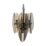 Lupi suspension in smoked glass