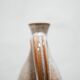 Vintage stoneware decanter by roger jacques, saint amand