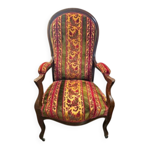 Fauteuil louis-philippe - massif