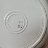 Lot n°2 of 5 soup plates FB 62