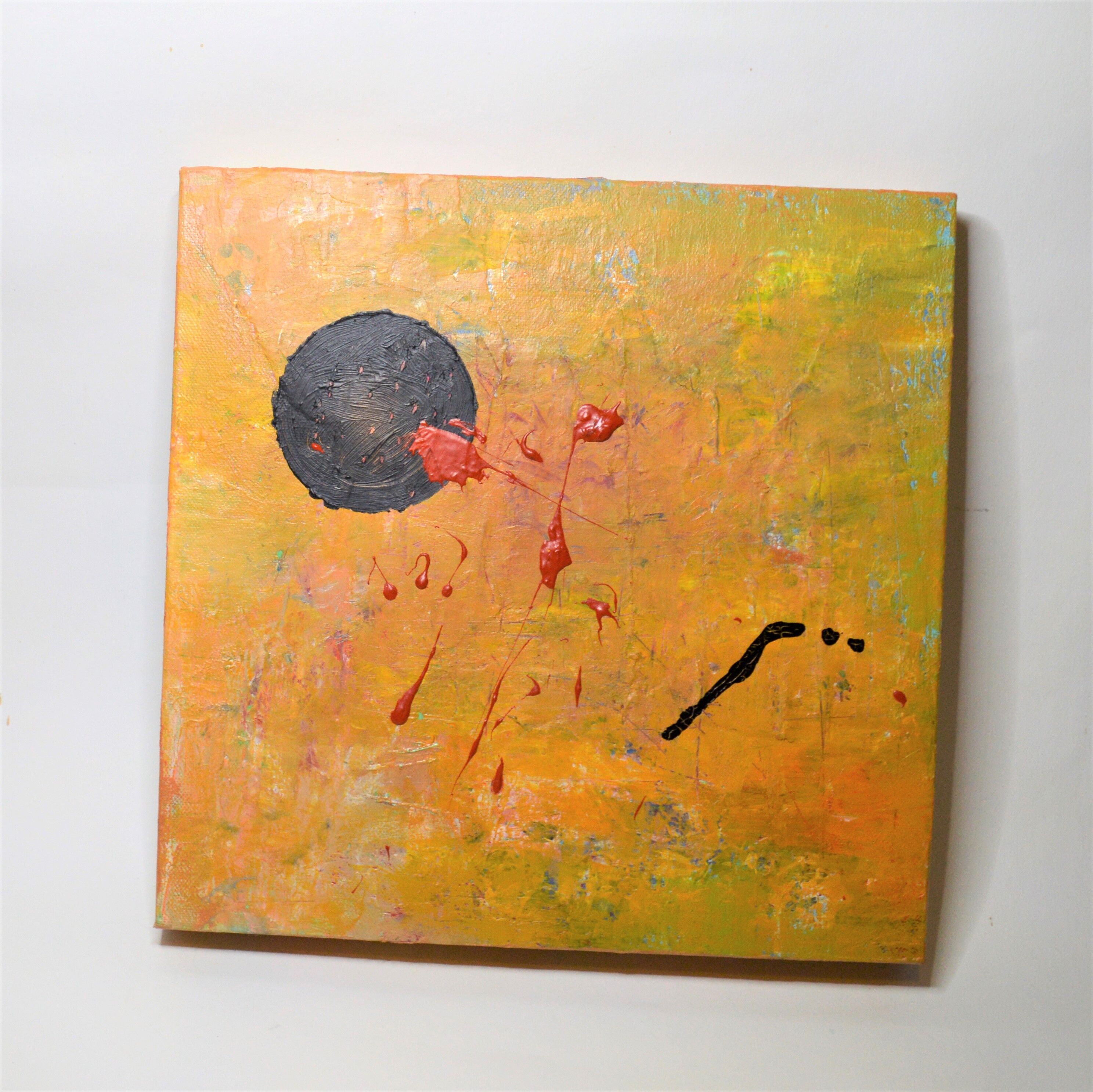 Lyrical abstraction painting