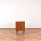 Commode à tiroirs danoise du milieu du siècle en teck, années 1960.