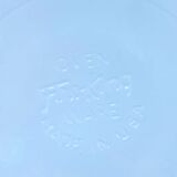 White opaline servant dish