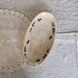 Antique oval ironstone dish – Somain – Sorbier model