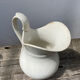 White pitcher earthenware Creil and Montereau nineteenth