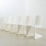 Set of 5 LRC Chairs by Architect Wiel Arets for Lensvelt Netherlands 2005