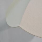 Cotton and wood pendant light