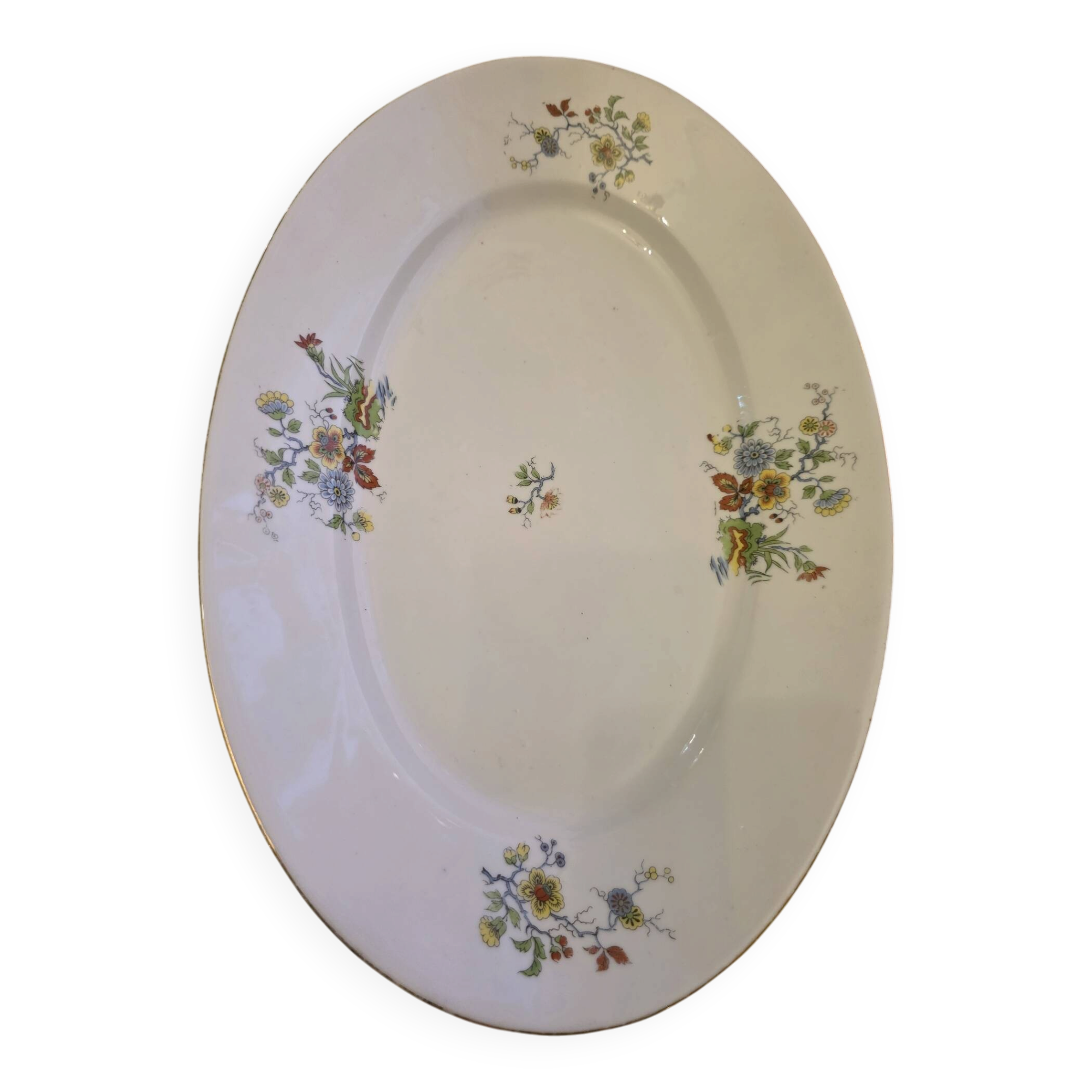 Oval plate
