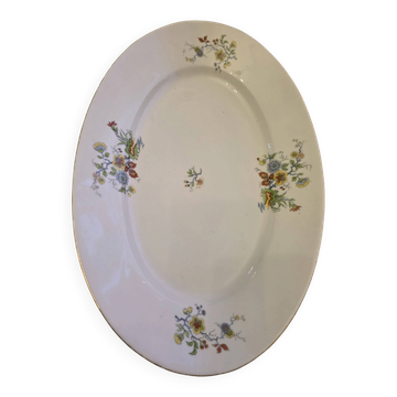 Oval plate