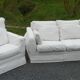Roche Bobois Pacific Plus sofa and armchair