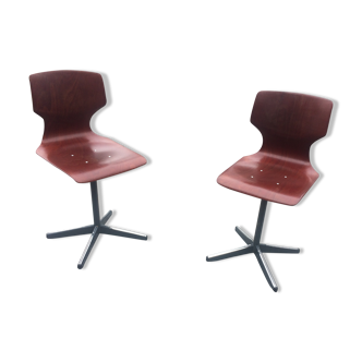 Pair of Flototto chairs