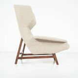 Mid-Century Modern Armchair 877 by Gianfranco Frattini for Cassina