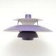 Lavender PH5 lamp, P. Henningsen for Louis Poulsen, Denmark 1960's
