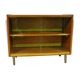 Showcase low shelf mahogany vintage 1960 / 1970