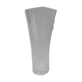 Crystal vase octogonal col