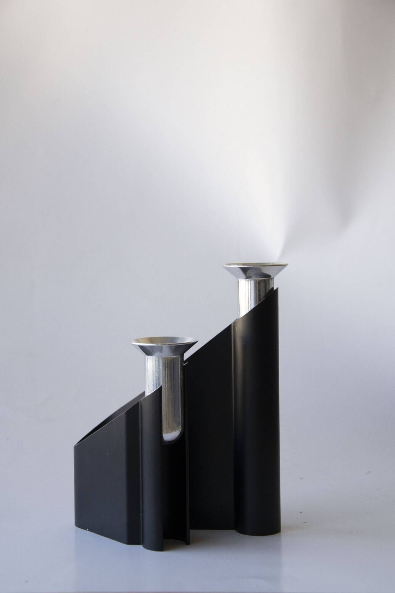 Chandelier double « Labyrinth » par Lene Munthe pour Georg Jensen, 1990s