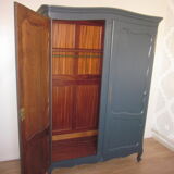 Old anthracite grey cabinet