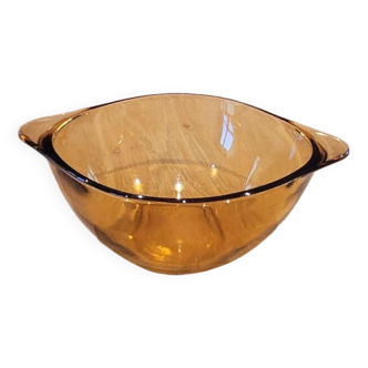 Vereco Amber Glass Bowl
