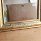 Antique Louis-Philippe gilded small mirror