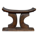 Antique african wooden ashanti stool