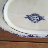 Flora earthenware dish