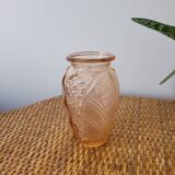 Small pink bulb vase