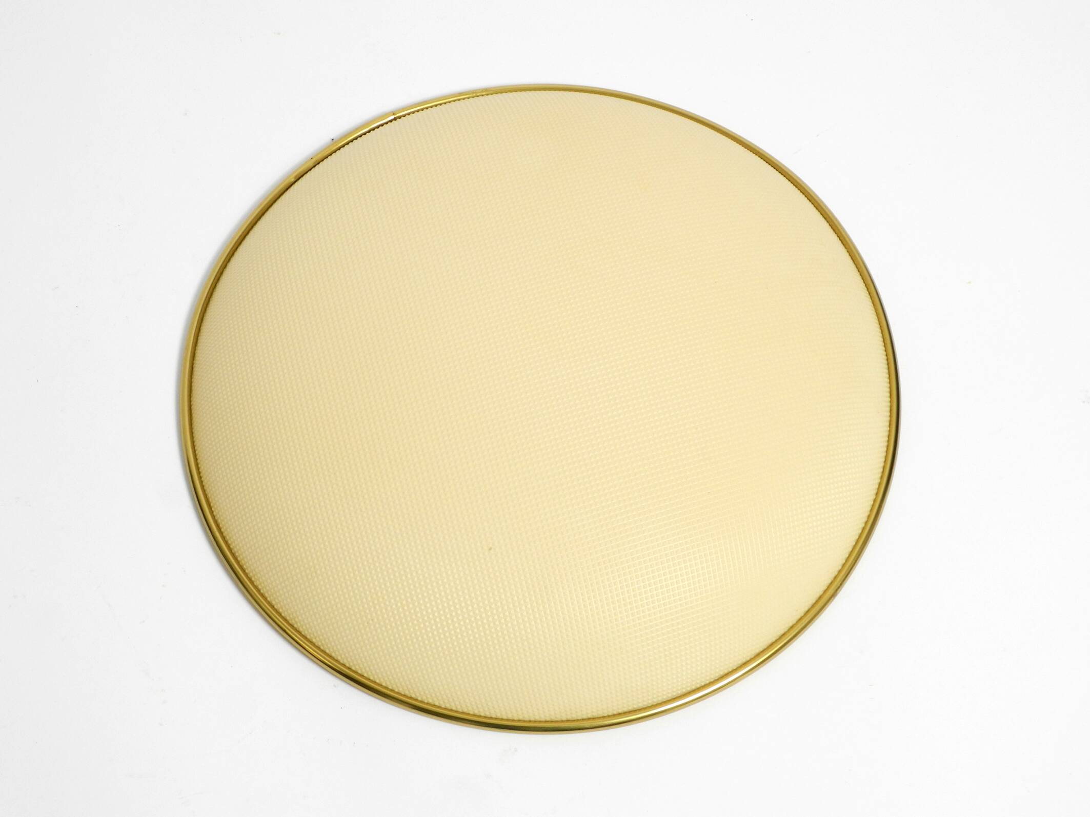 Mid Century ceiling lamp from ERCO made of expanded metal