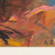Abstract Composition, Oil on Plate, 73 x 73 cm
