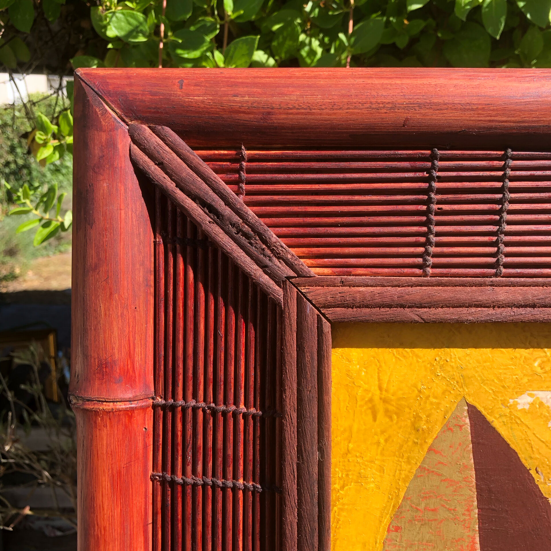 Peinture « bambou »