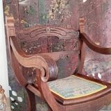 Dagobert armchair, produced at the end of the 11th century, renovated in 2024.