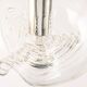1 of 6 Large transparent glass pendant by Peill & Putzler, Germany, 1970s