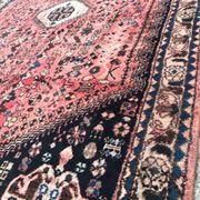 Abadeh rug Persian hand made vintage