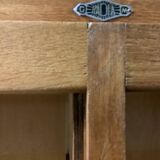 Double curtain louvered furniture