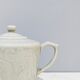 Japanese teapot patterns Koi carp, signed