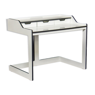 Bureau en stratifié blanc Felix Stark pour Müller Small Living