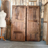 Pair of old wardrobe doors