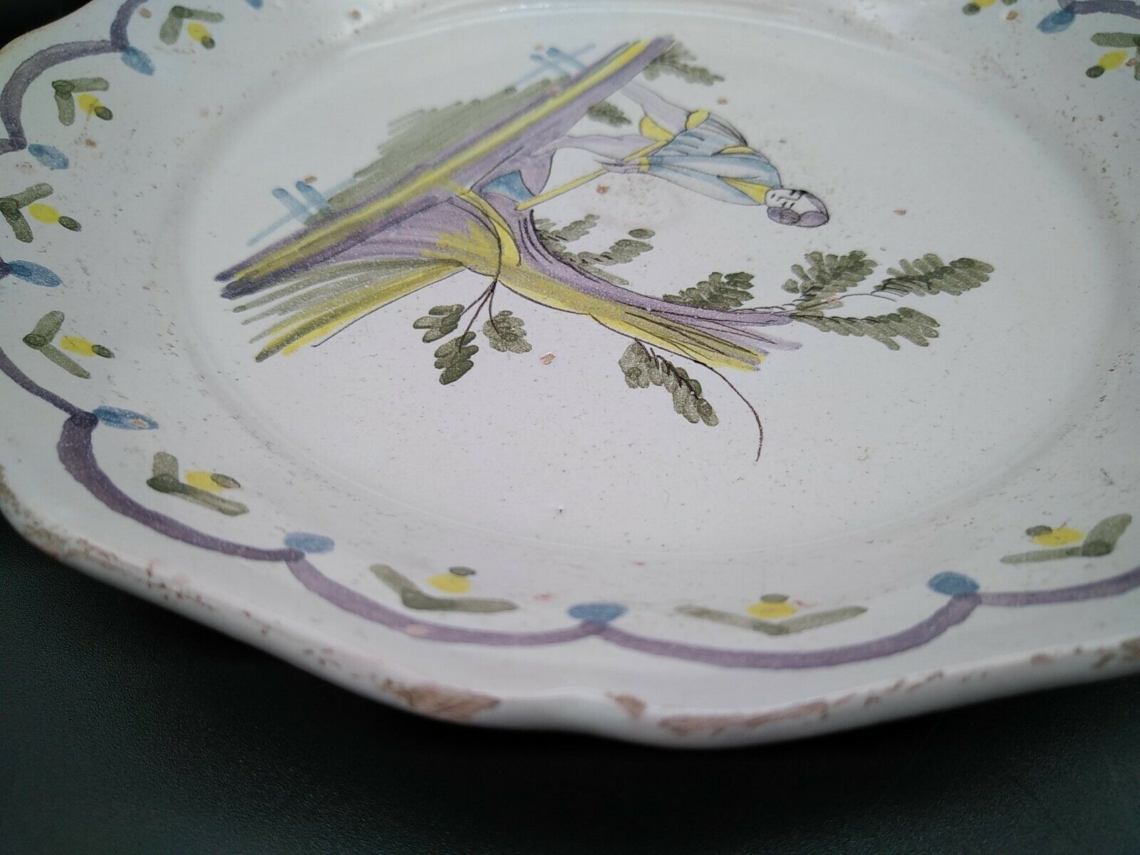 Plate eighteenth century