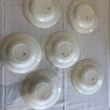 6 Gien Tokyo dinner plates