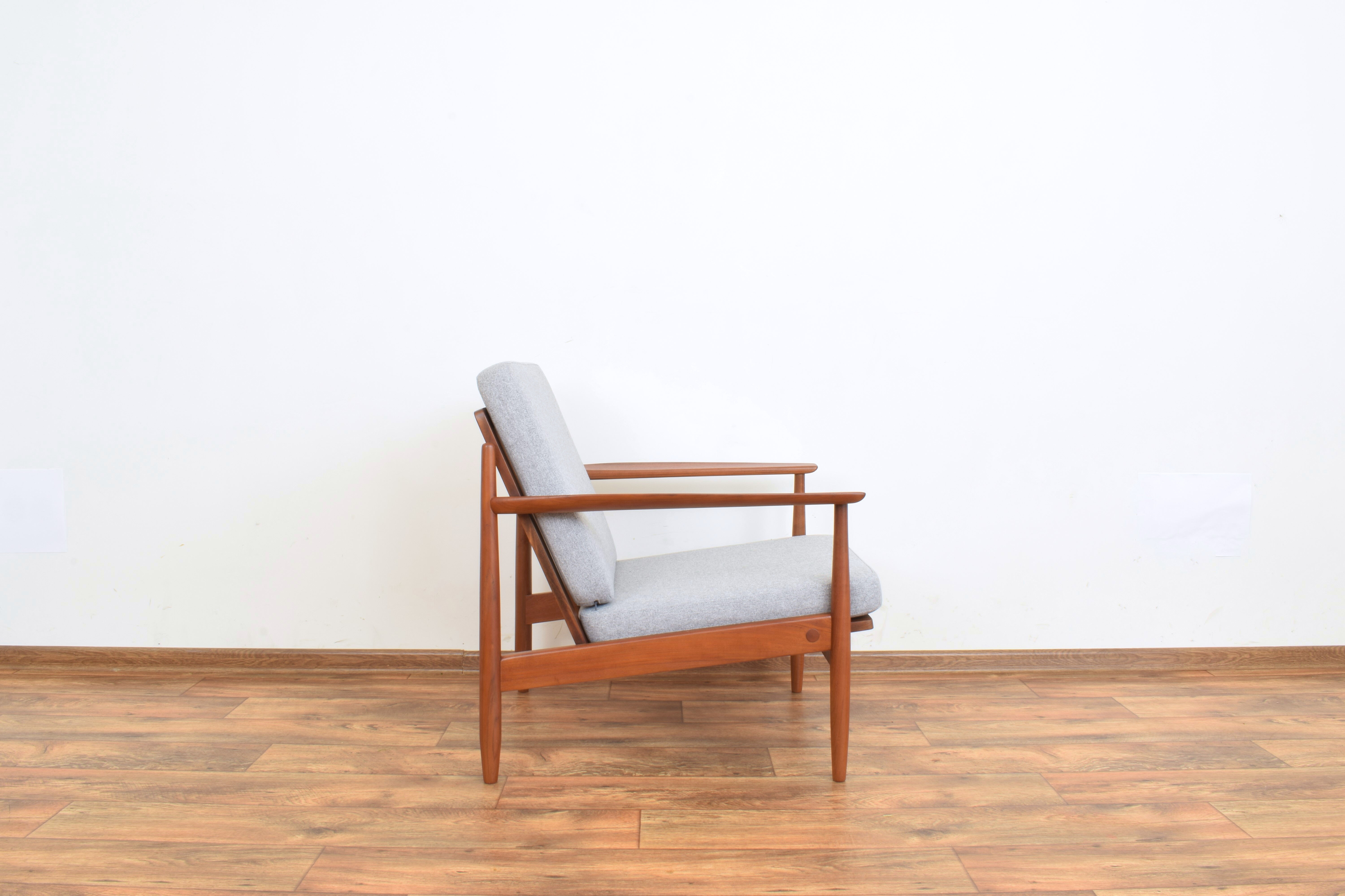 Danish teak lounge chairs, set of 2.