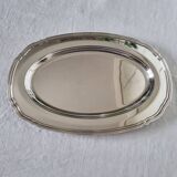 Christofle Galia presentation tray in double-coated silver-plated metal