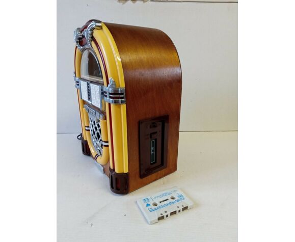 Jukebox wurlitzer cassette 1975 très deco