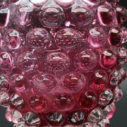 Extraordinary Pink Barovier e Toso Bugnato Vase
