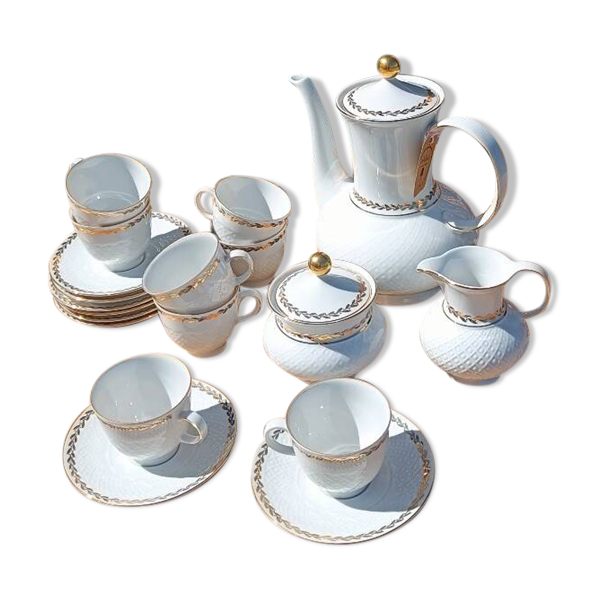 Service à café vintage en porcelaine Seltmann Weiden Bavaria –